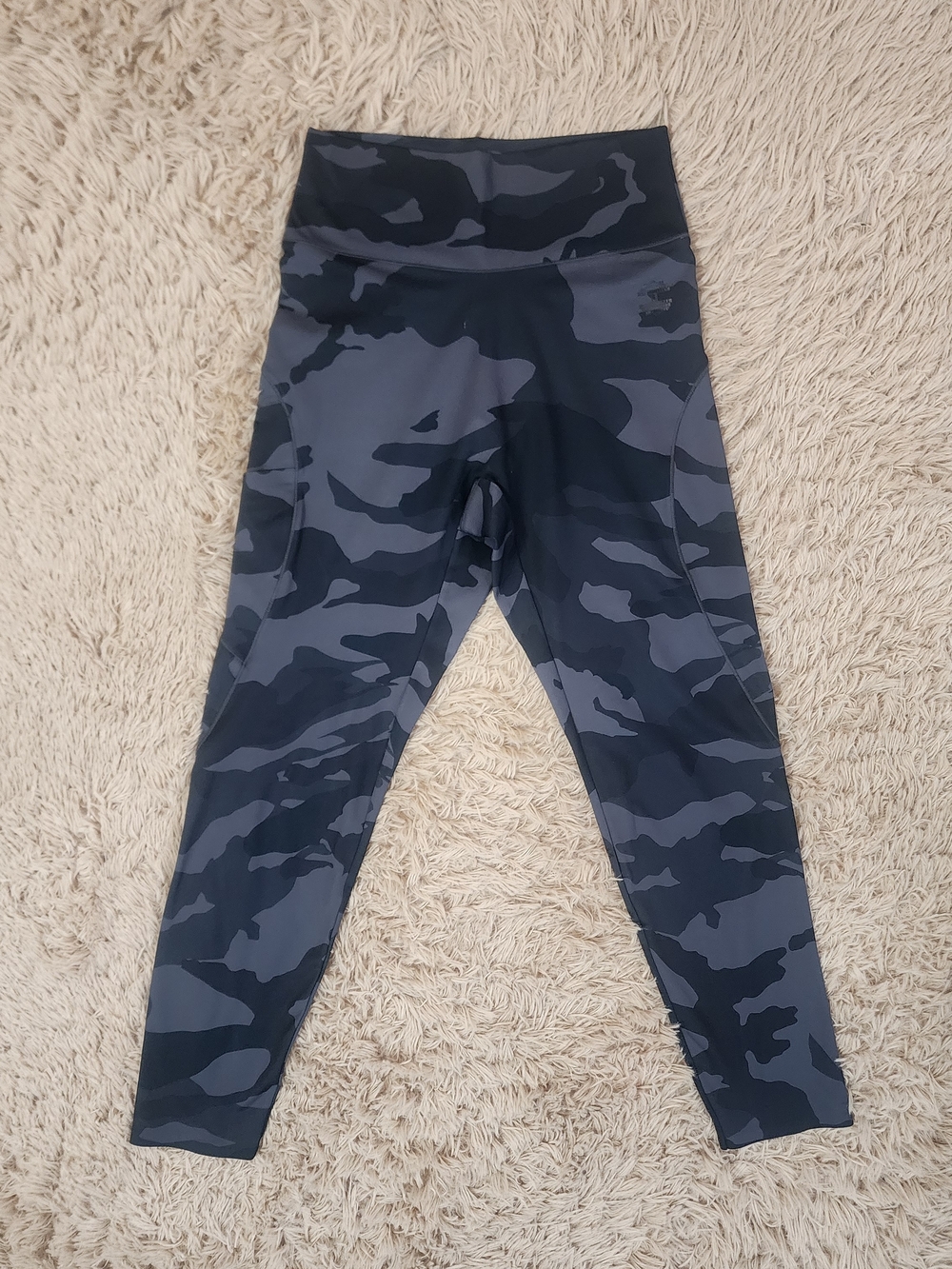 BETTER BODIES Dark Gray Camo High-Waisted Leggings - Picture 6 of 16